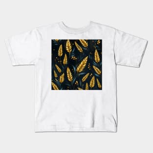 Autumn Harvest Pattern 22 Kids T-Shirt